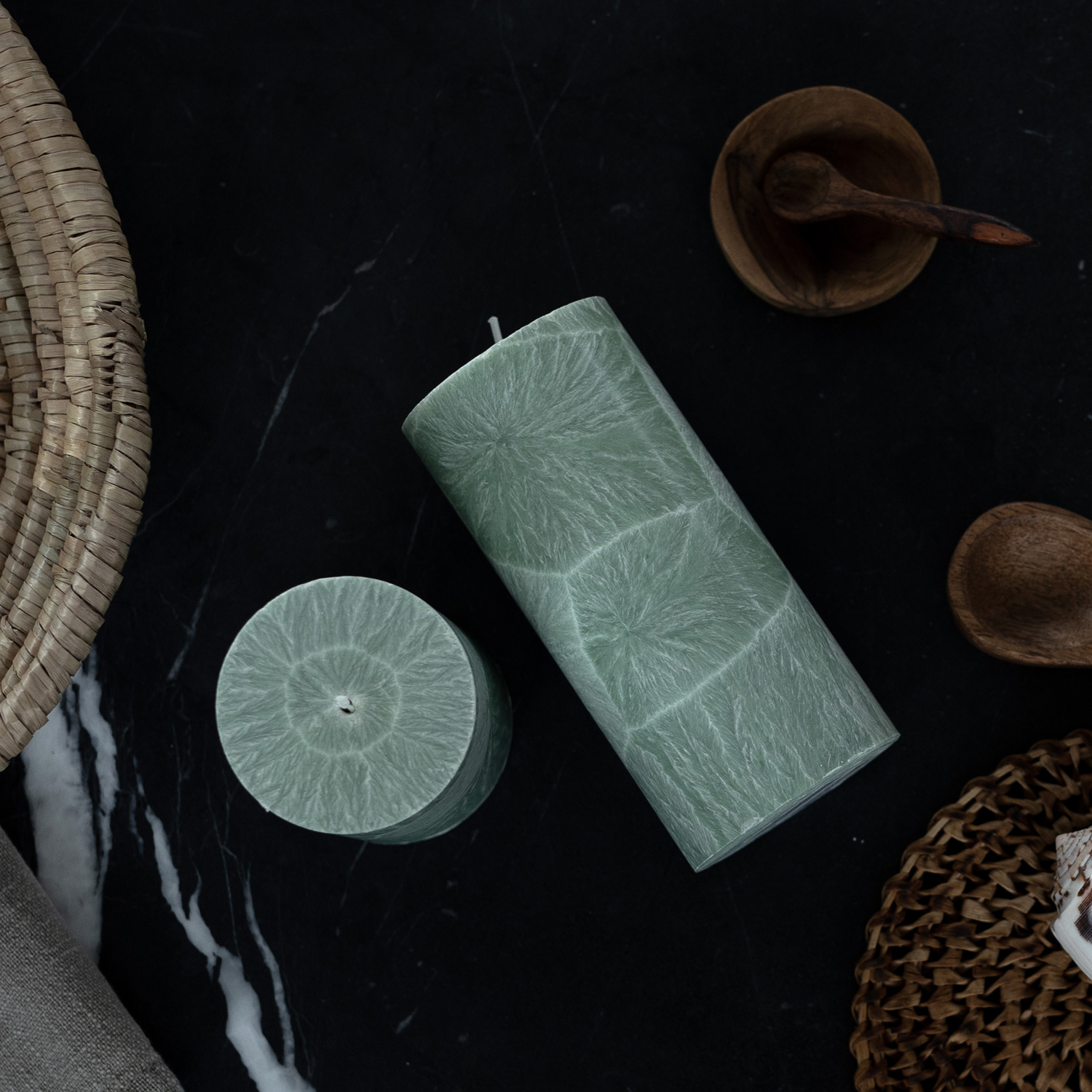 Shea pillar candle 67 x 100 mm  Reed - 5
