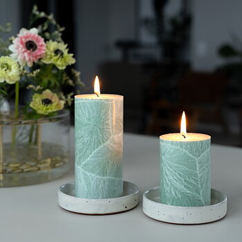 Shea pillar candle 67 x 100 mm  Reed