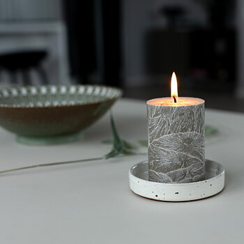Shea pillar candle 67 x 100 mm  Nougat