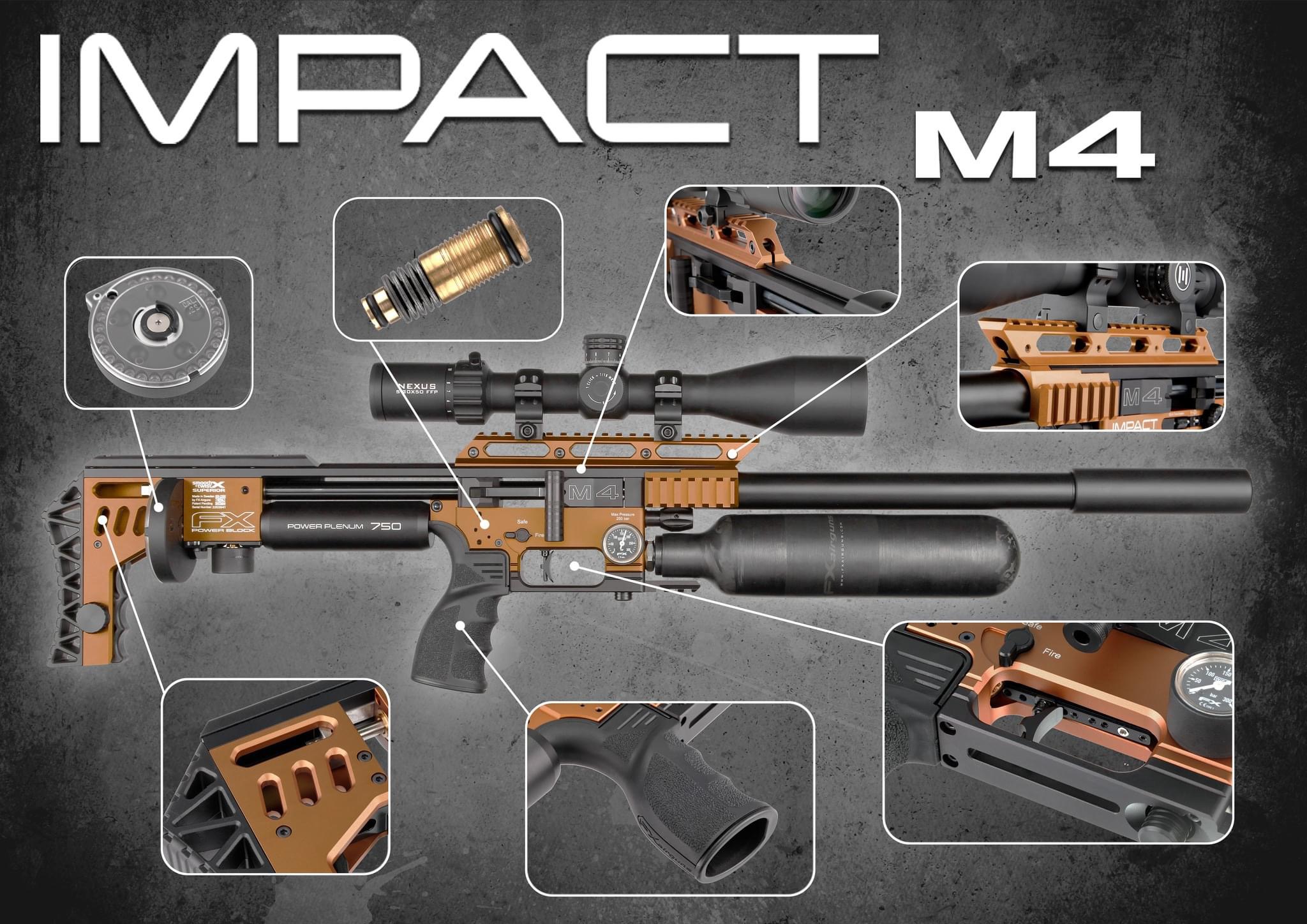 FX Airguns Impact M4 Svart - 3