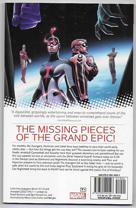Avengers World: Volume 4 - Before Time Runs Out TP NM-