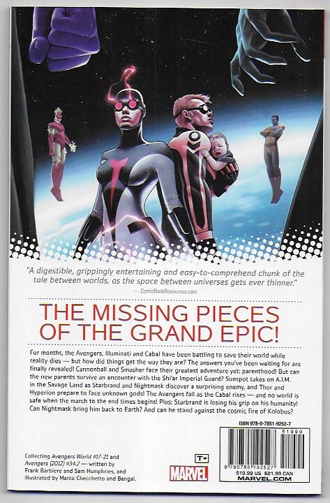 Avengers World: Volume 4 - Before Time Runs Out TP NM-