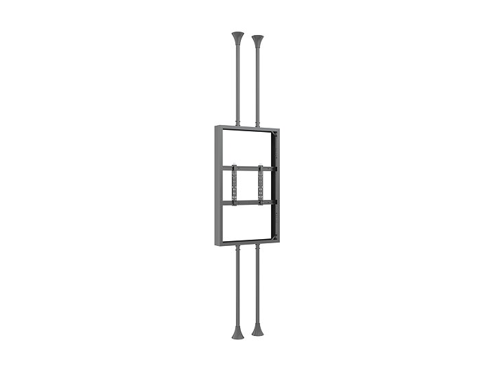 M Pro Series Enclosure 65" Floor to Ceiling Mount B2B Medium Black