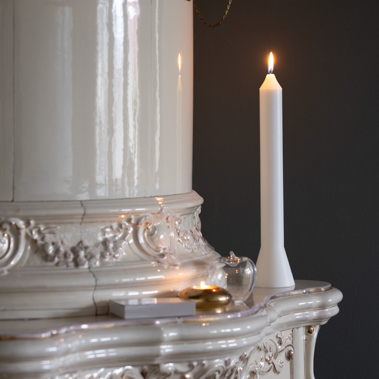 Anna candle 1 pack White