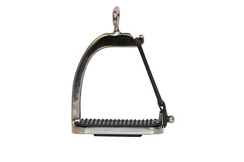 Edix® safety stirrups 90°, silver