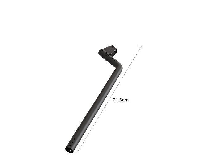 M Pro Series - Extension Pipe 0.915m Gravity Center Black