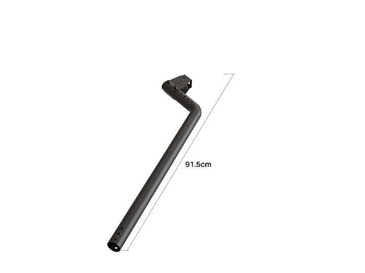 M Pro Series - Extension Pipe 0.915m Gravity Center Black