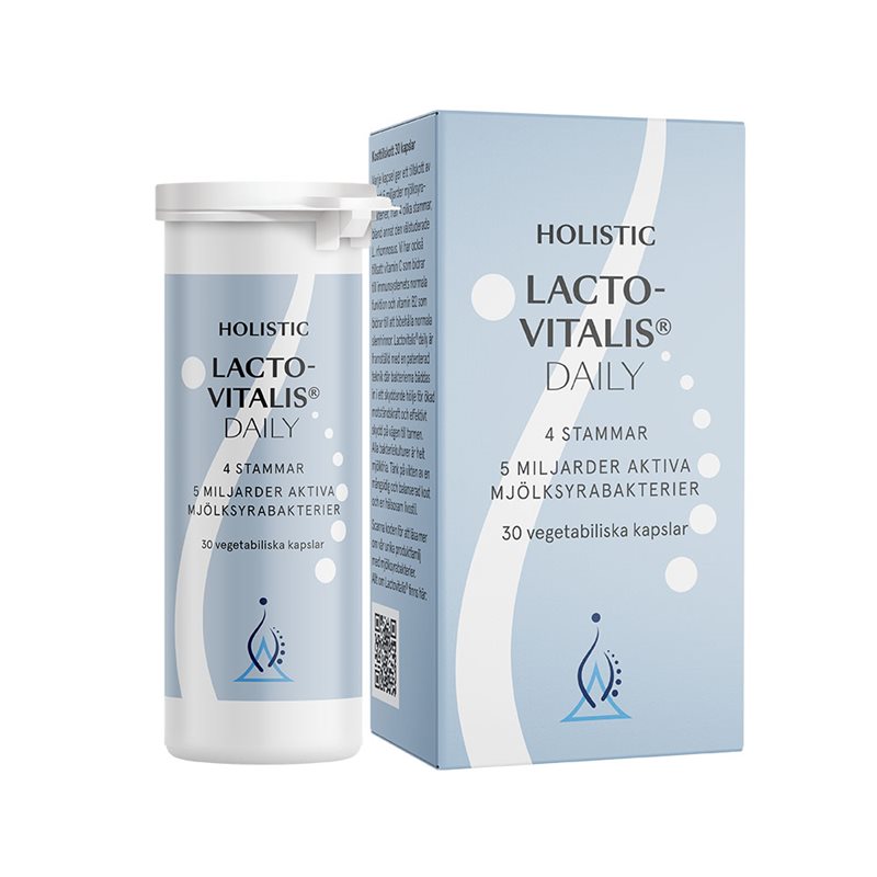 Lactovitalis® Daily 30 kapslar Holistic