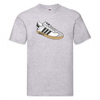 Sko - T-shirt (grå)