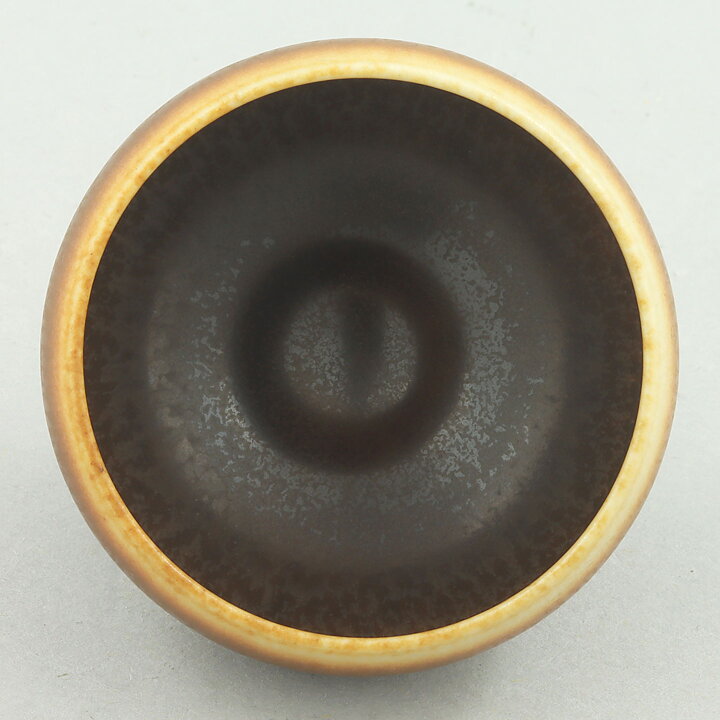ベルント・フリーベリ  一点もの  茶色のボウル  Bowl  (4.5cm)  1967年