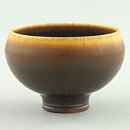 Berndt Friberg (1967) Unique Brown Haresfur Bowl 4,5 cm