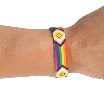 Inter Progress Pride textilarmband 