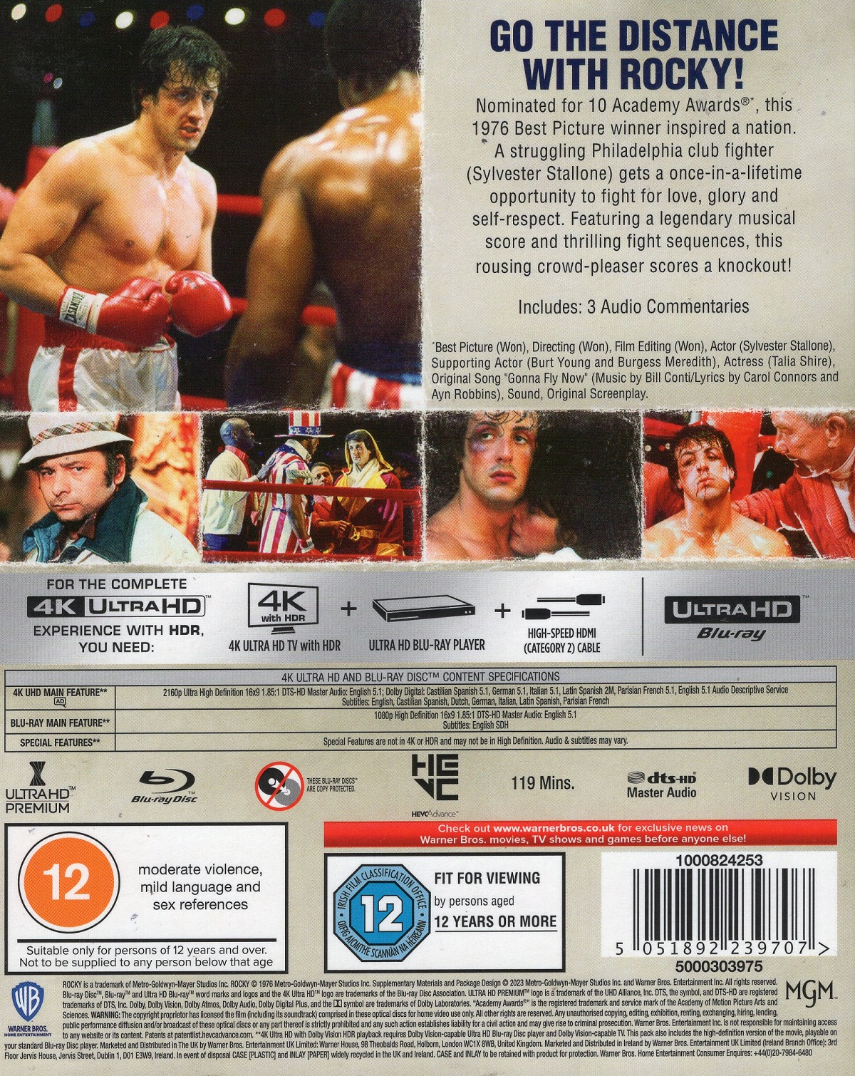 Rocky (ej svensk text) (4K Ultra HD + Blu-ray) - 2
