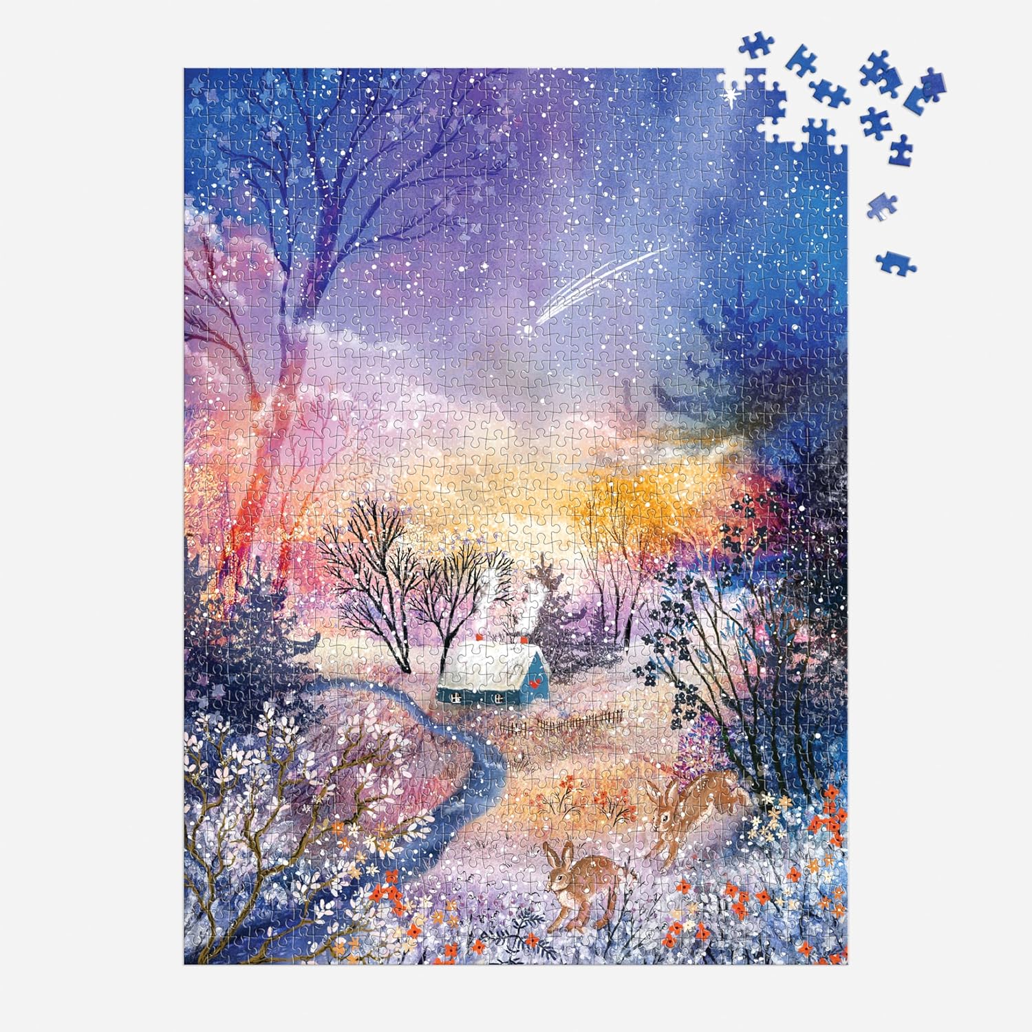 Enchanted Snowfall 1000 Piece Puzzle - 4