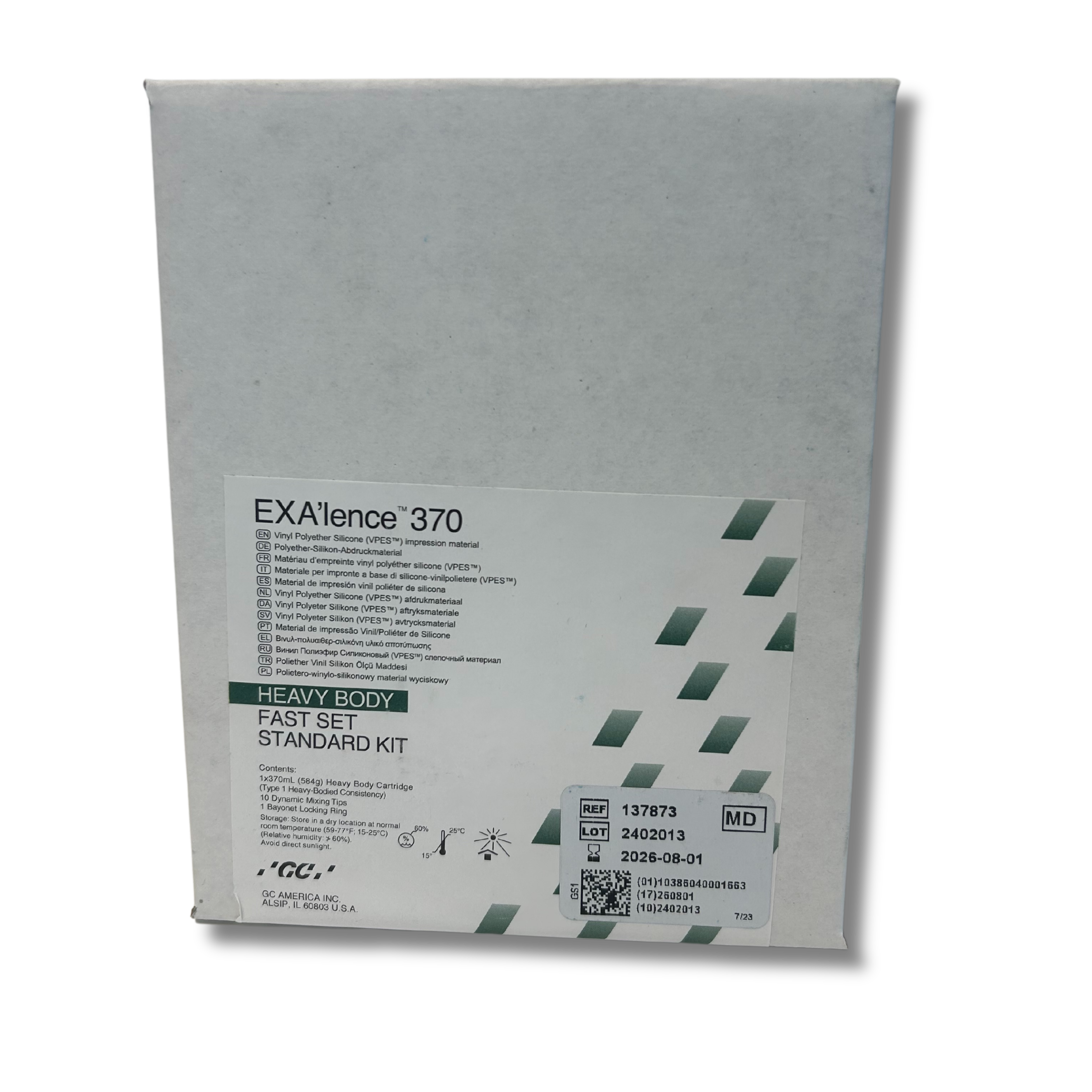  GC EXA'lence 370 Standard Kit Heavy body, Fast setting, 370 ml 