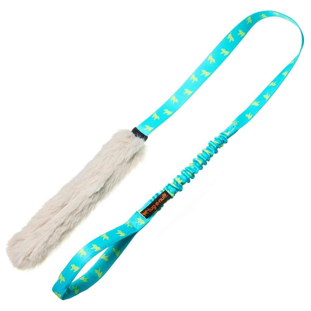 Tug-E-Nuff faux fur bungee chaser tug - 5