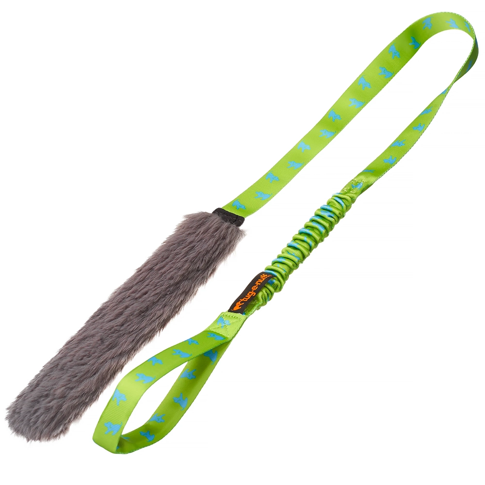 Tug-E-Nuff faux fur bungee chaser tug - 4