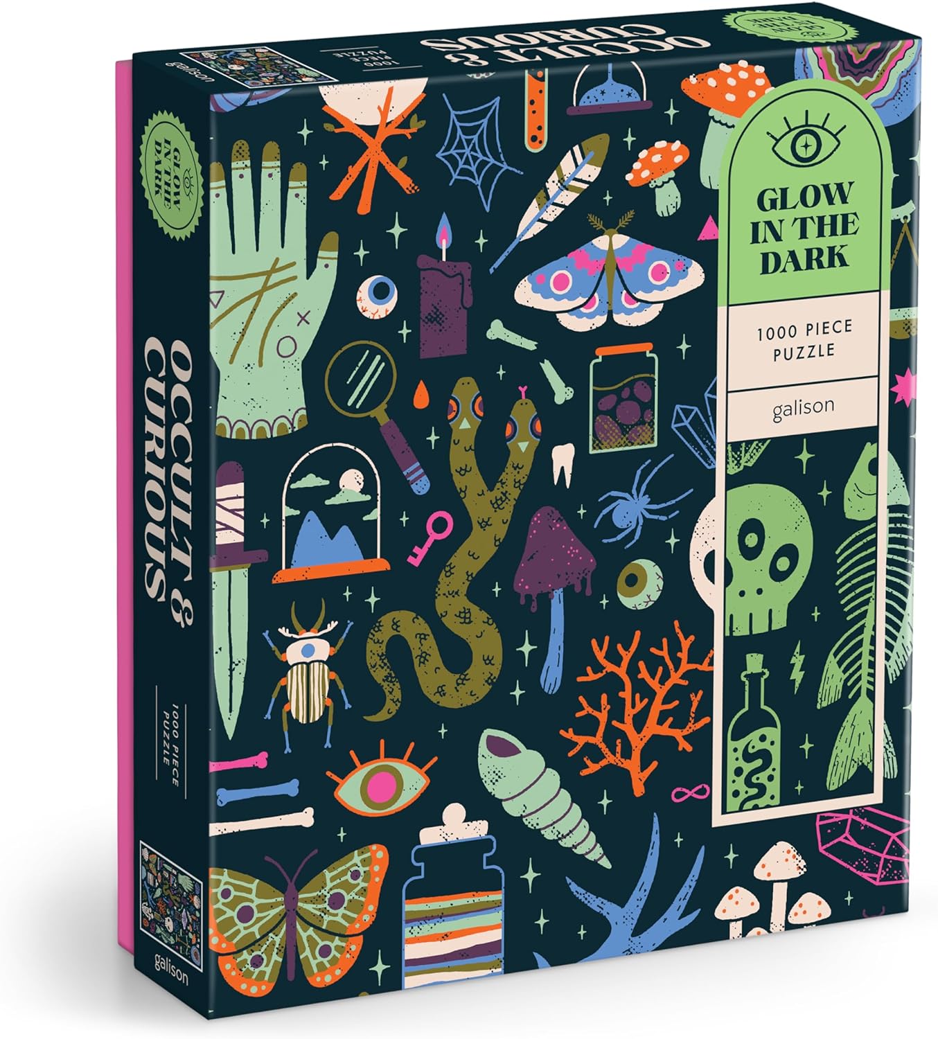 Occult & Curious, Glow in the Dark, 1000 Piece Puzzle 