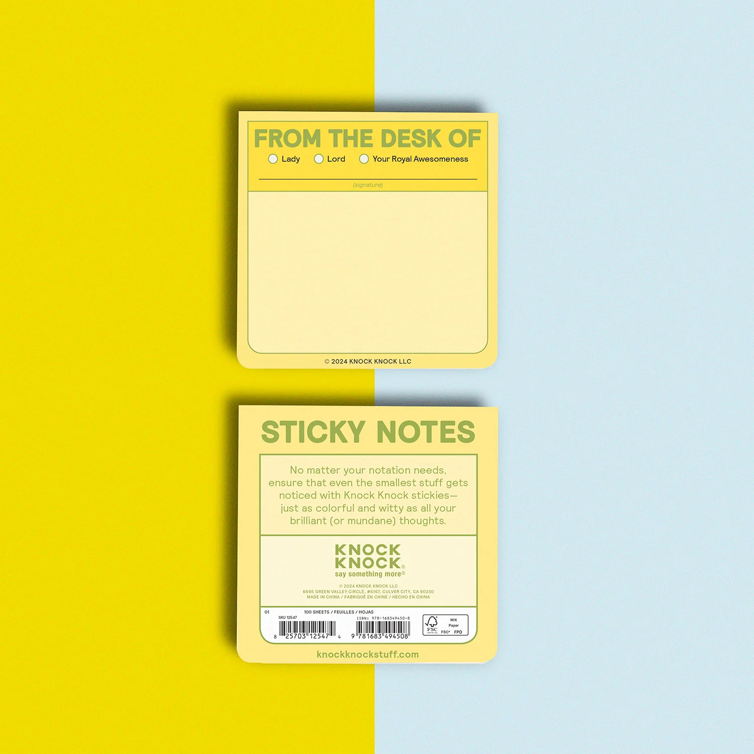From The Desk Of Sticky Notes  - 3