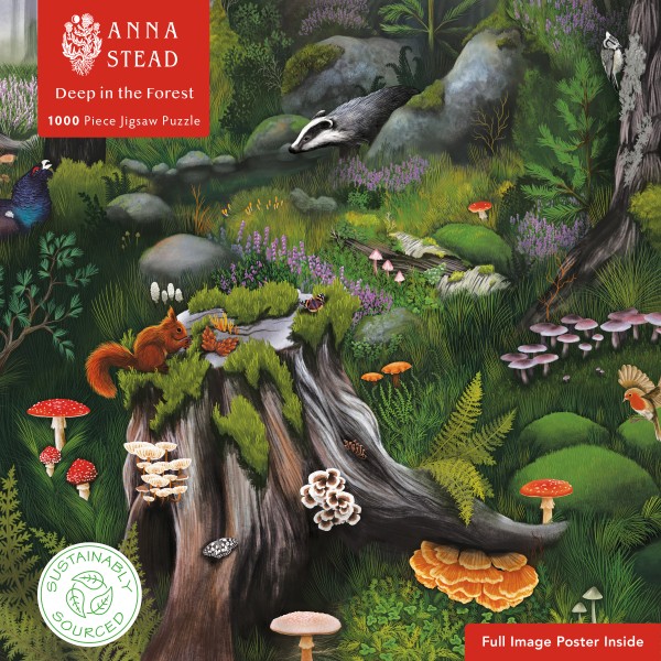 Anna Stead: Deep in the Forest, 1000 Piece Puzzle