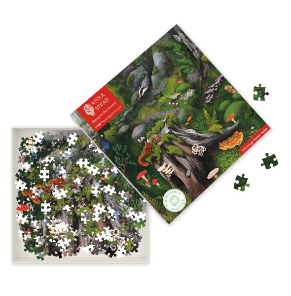 Anna Stead: Deep in the Forest, 1000 Piece Puzzle - 3