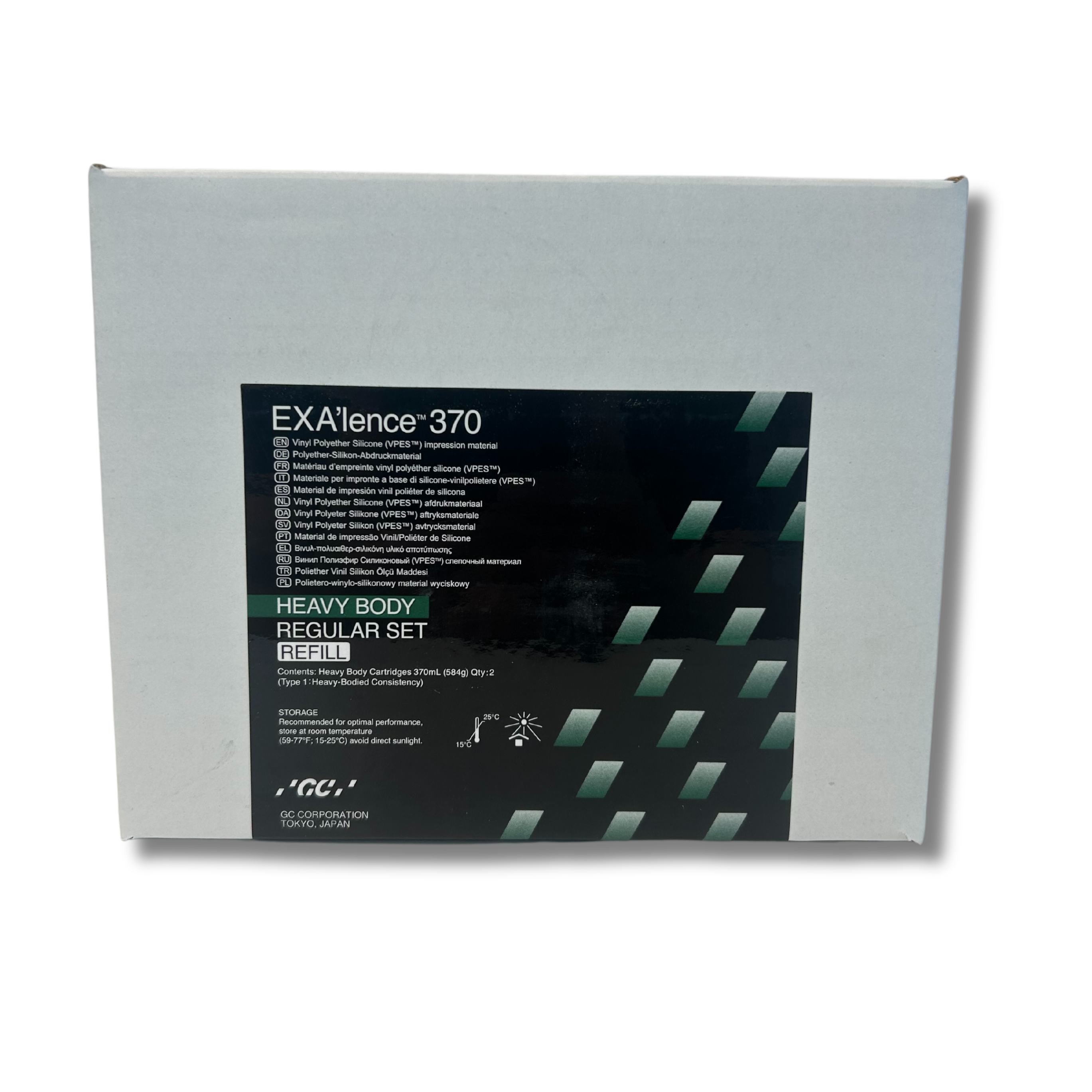  GC EXA'lence 370 Heavy body, Regular setting, 2 x 370 ml 