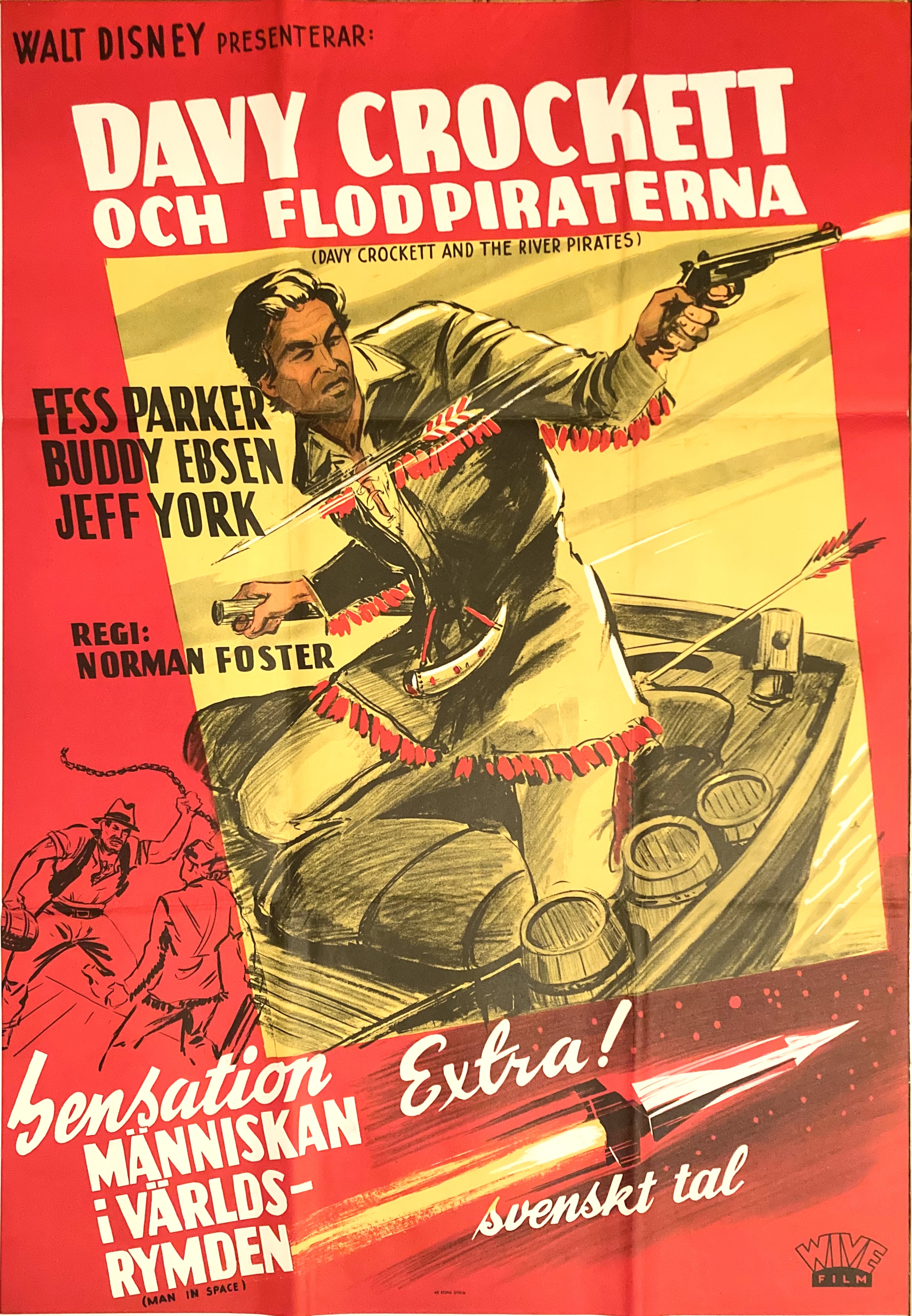 DAVY CROCKETT OCH FLODPIRATERNA (1956)