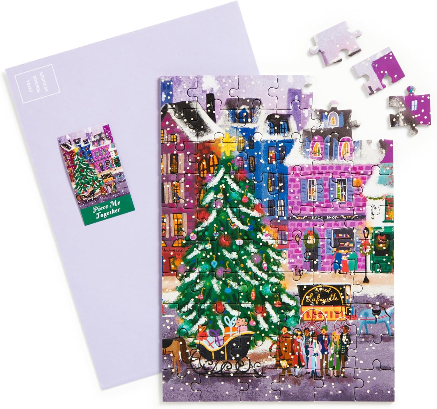 Joy Laforme Christmas Greeting Card Puzzle - 5