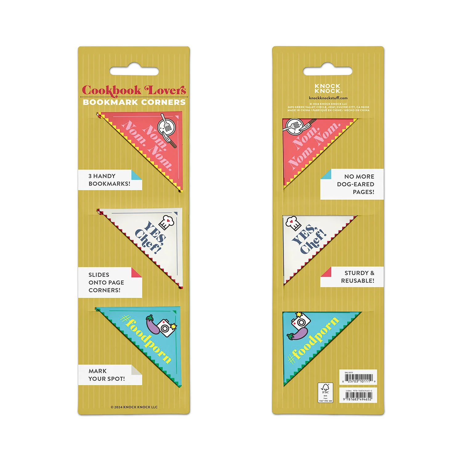 Cookbook Lovers Bookmark Corners - 5