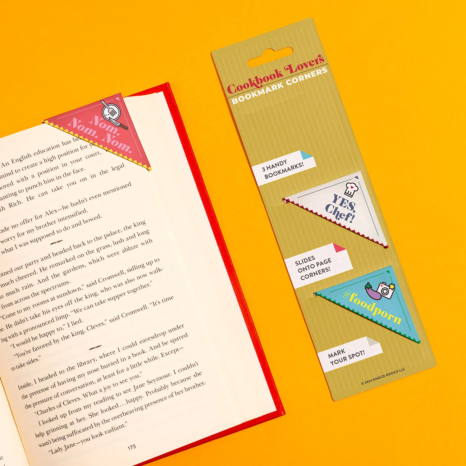 Cookbook Lovers Bookmark Corners - 4