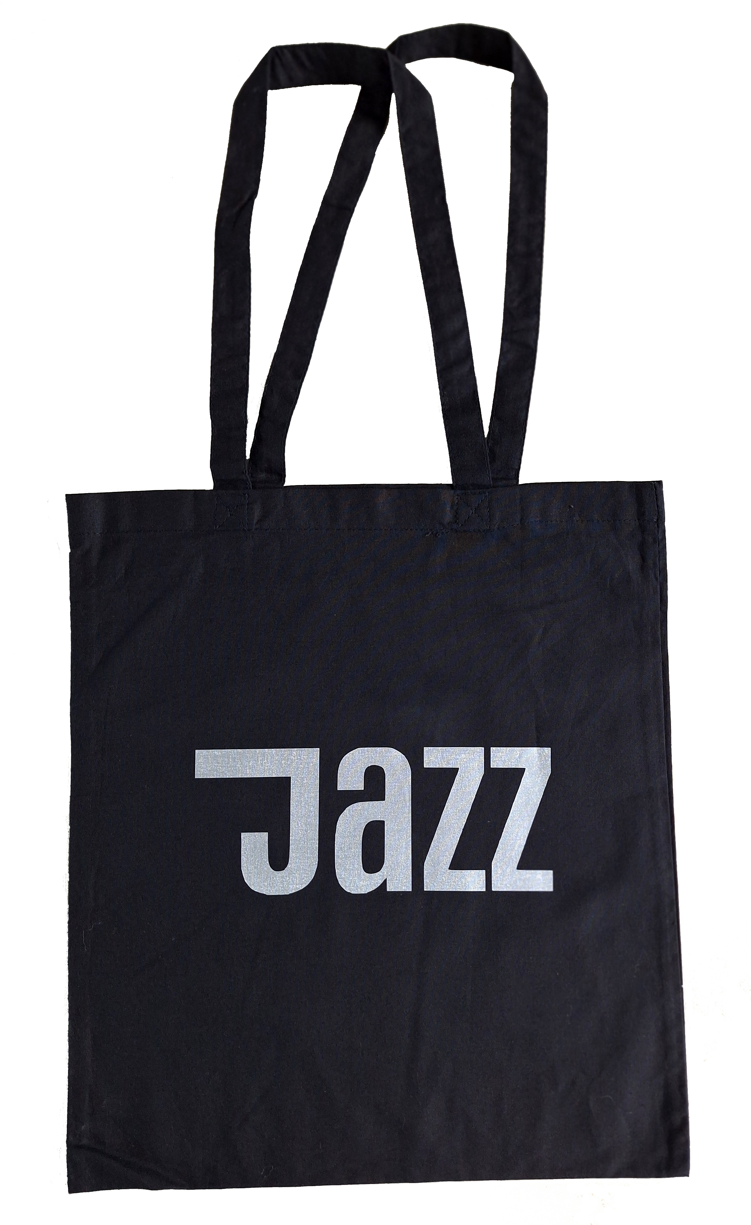 Tygpåse: Jazz - Swedish Jazzline Kollektion - Silvertryck