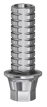 Temporary abutment engaging WP til Nobel Active® 