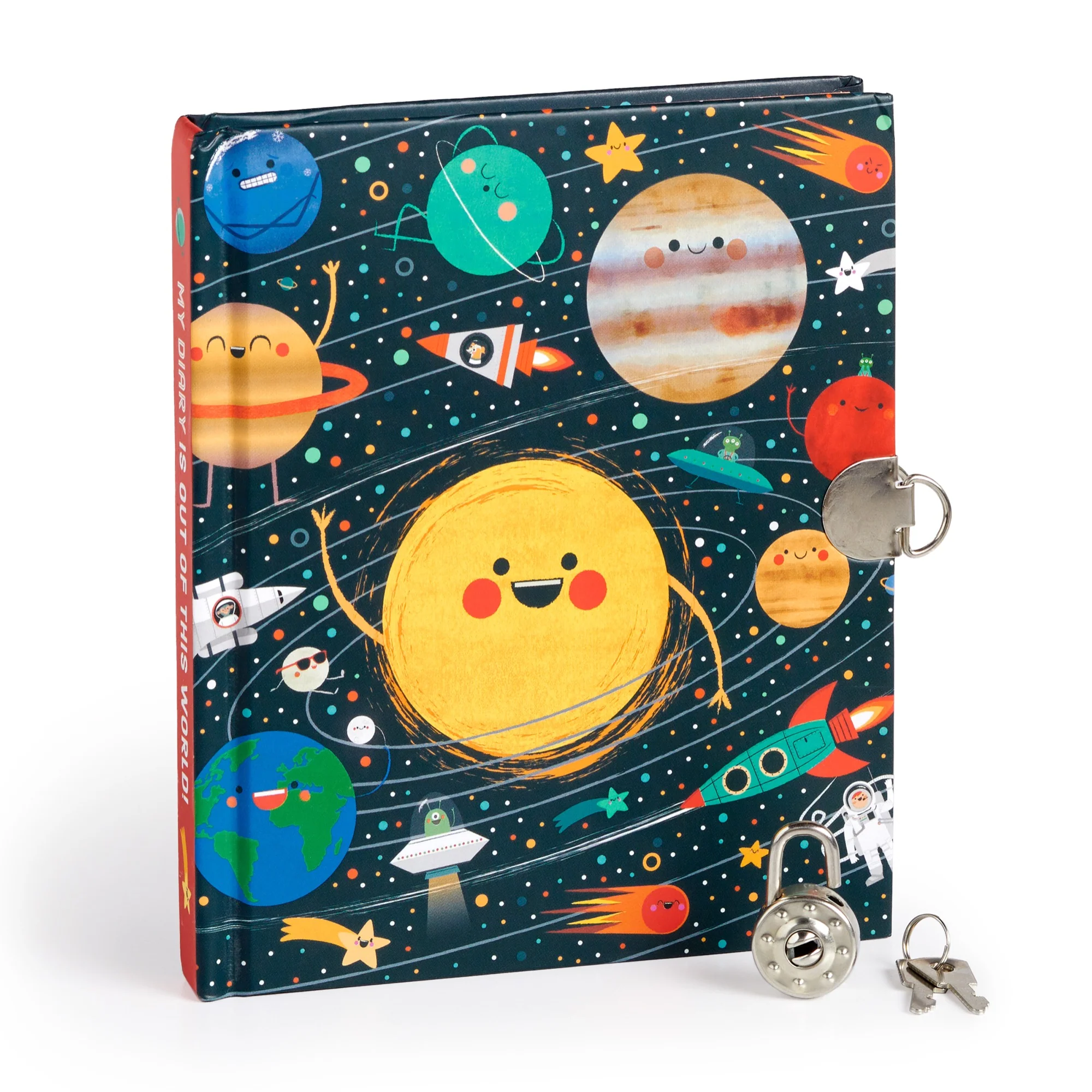 Solar System Locked Diary - 2