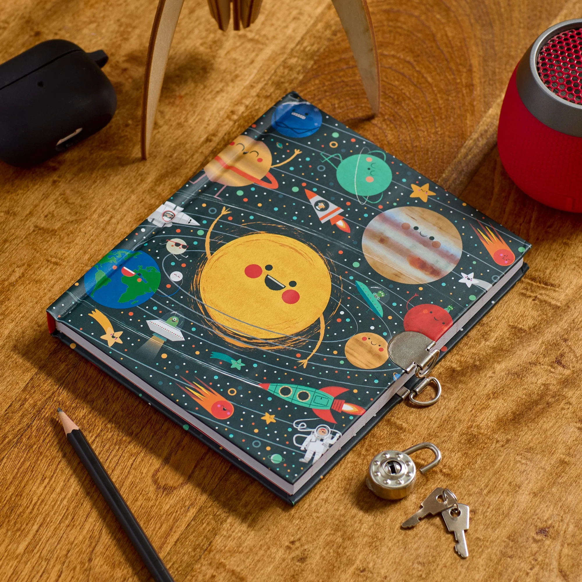 Solar System Locked Diary - 5