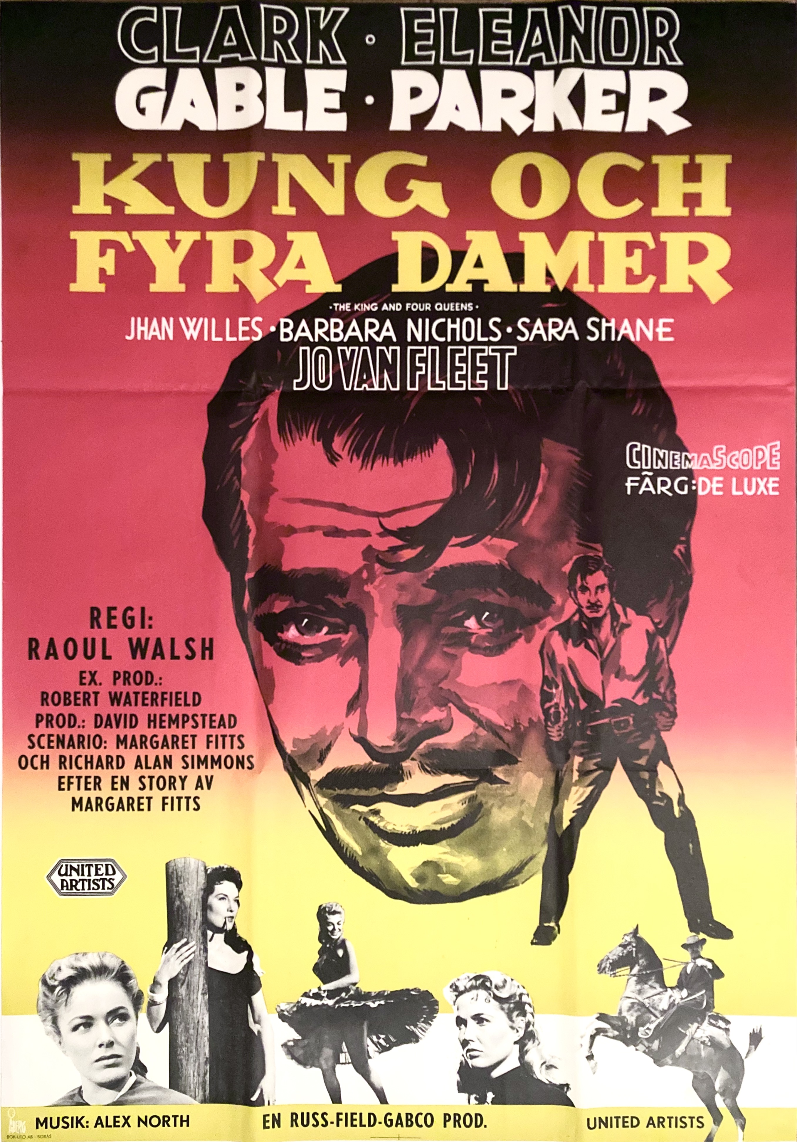 THE KING AND FOUR QUEENS (1956)