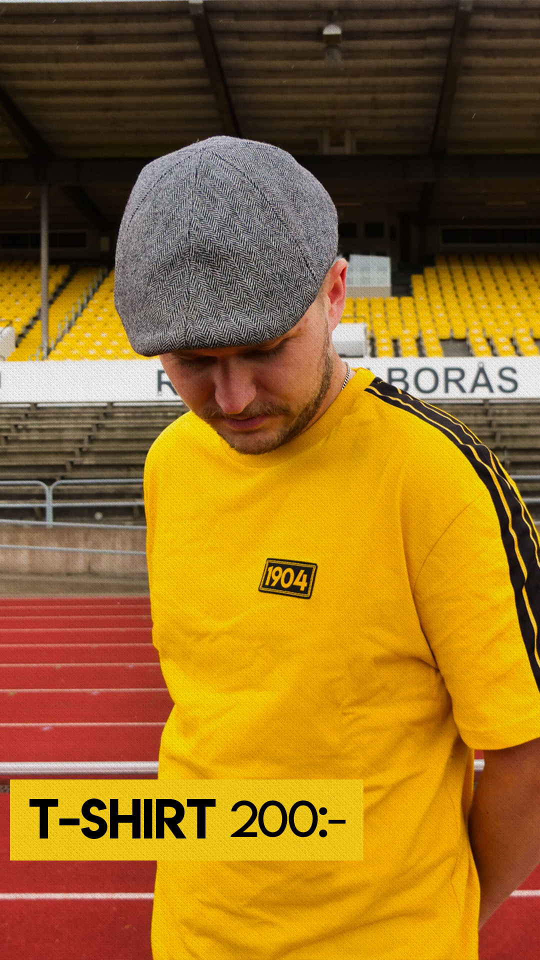 T-shirt 1904 - gul