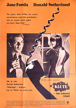 KLUTE, EN SMART SNUT (1971)