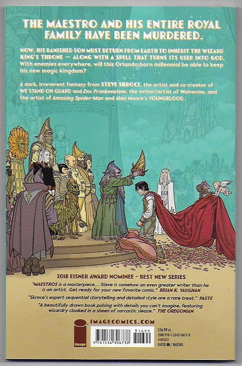 Maestros: Volume 1 TP NM Steve Skroce Dave Stewart Fonografiks