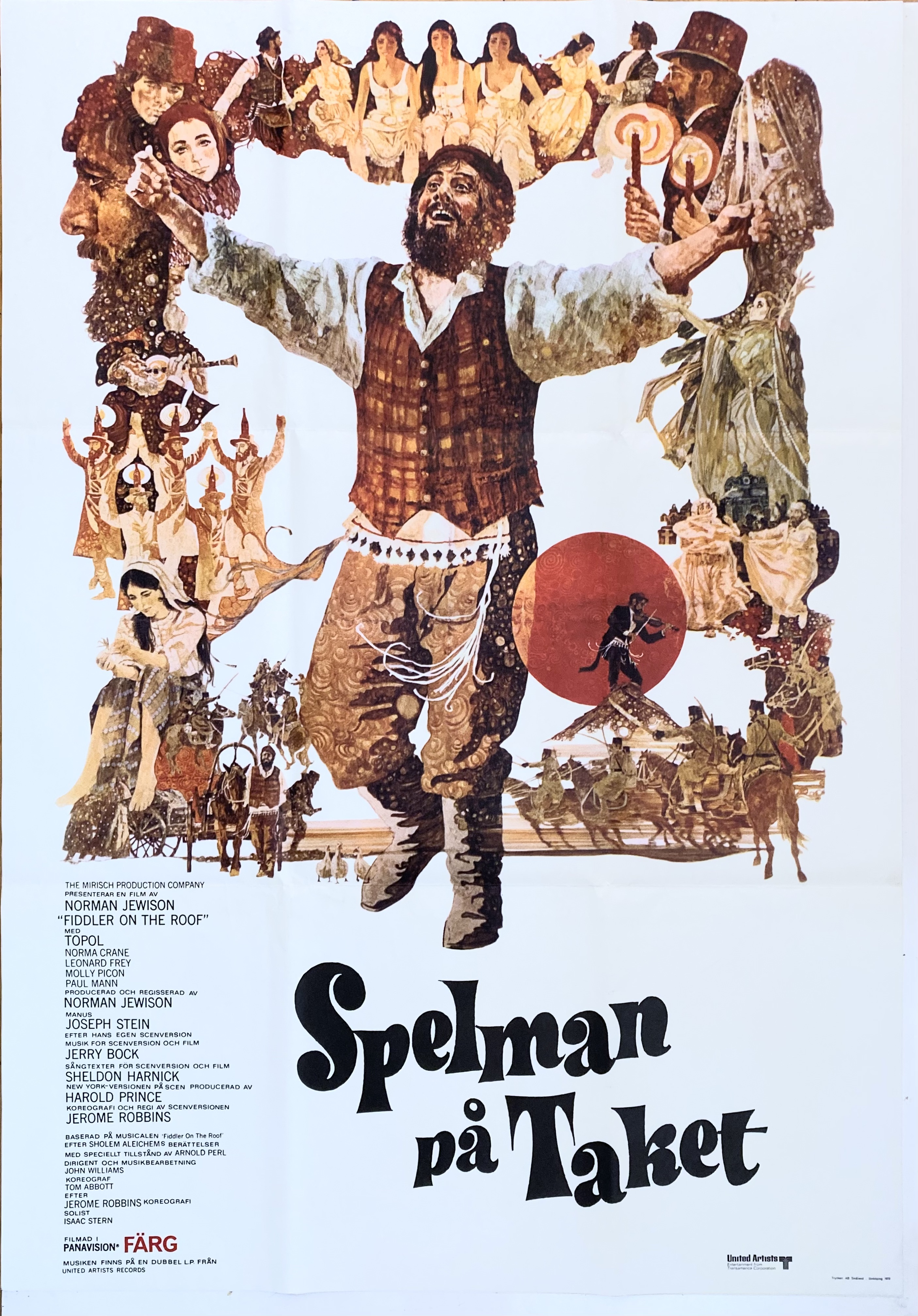 FIDDLER ON THE ROOF (1971)