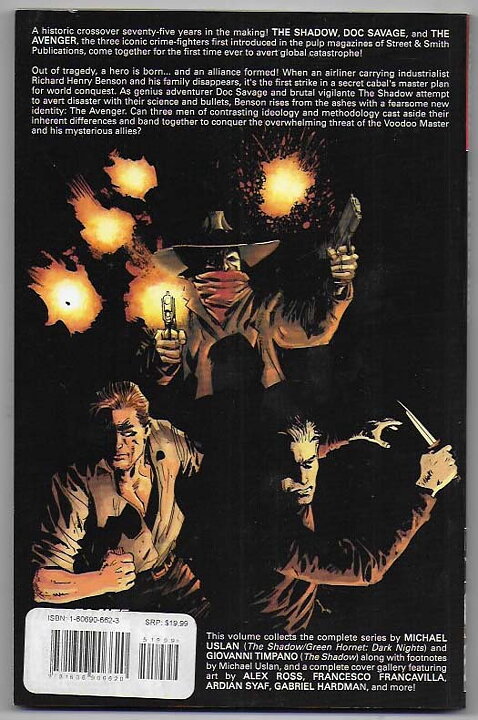 Justice, INC TP VF/NM Michael Uslan Giovanni Timpano