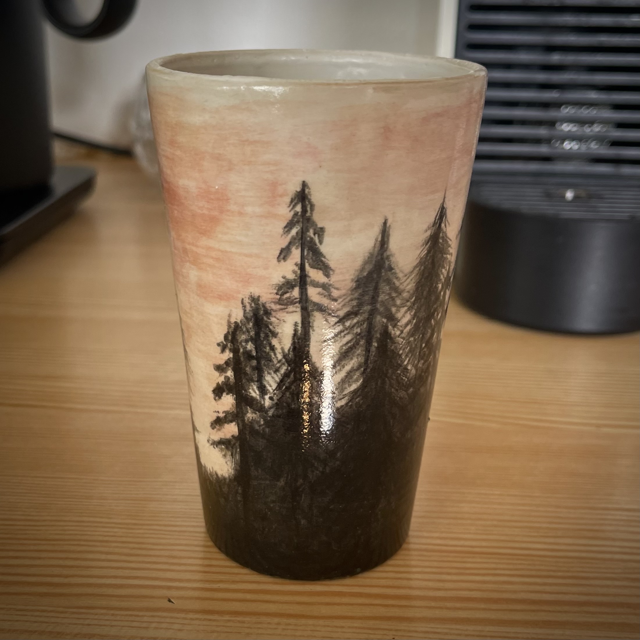 Natur Tumbler Rosa Himmel - 3