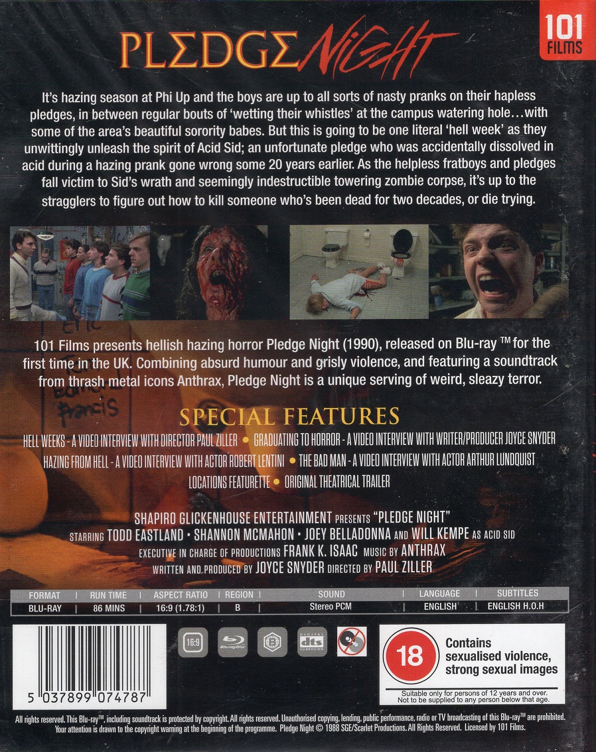Pledge Night (ej svensk text) (Blu-ray) - 2