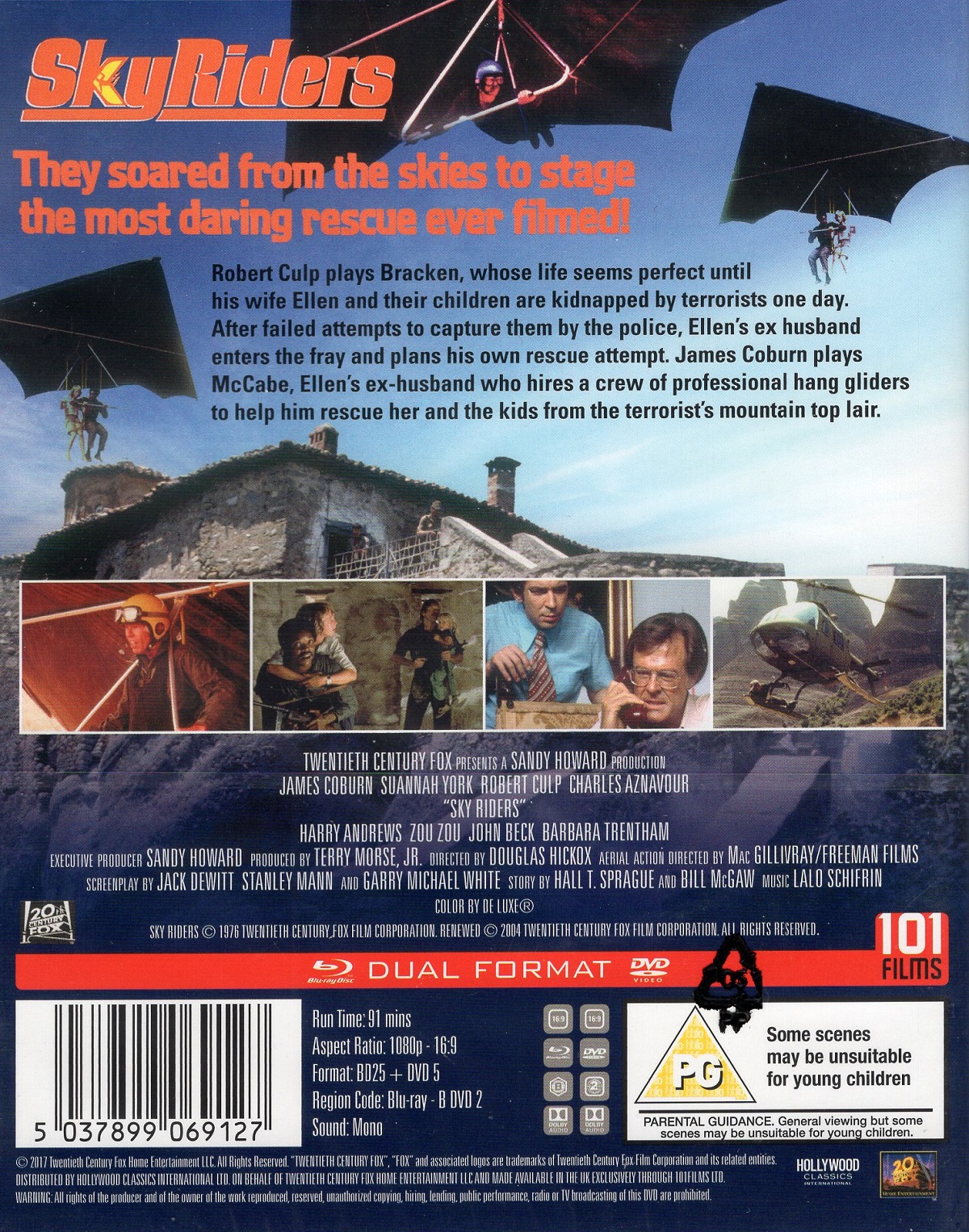 Sky Riders (ej svensk text) (Blu-ray + DVD) - 2
