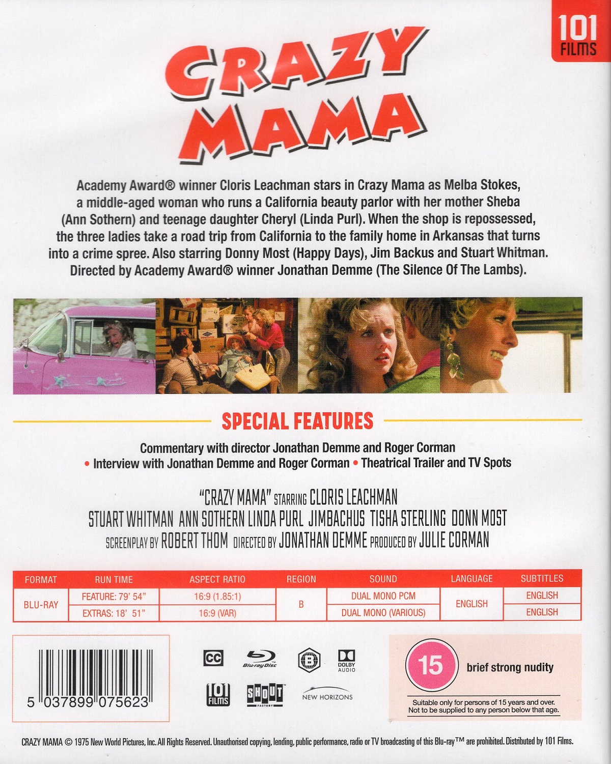 Crazy Mama (ej svensk text) (Blu-ray) - 2