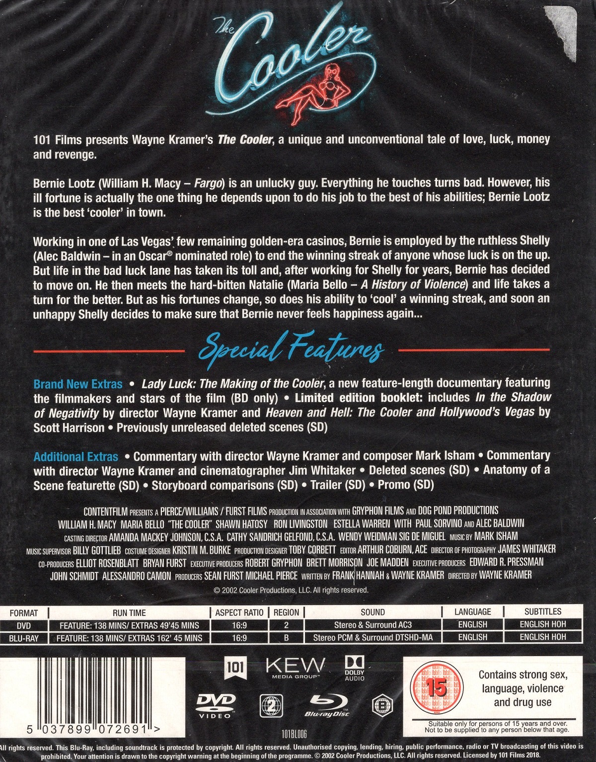 The Cooler (Limited Edition) (ej svensk text) (Blu-ray + DVD) - 2