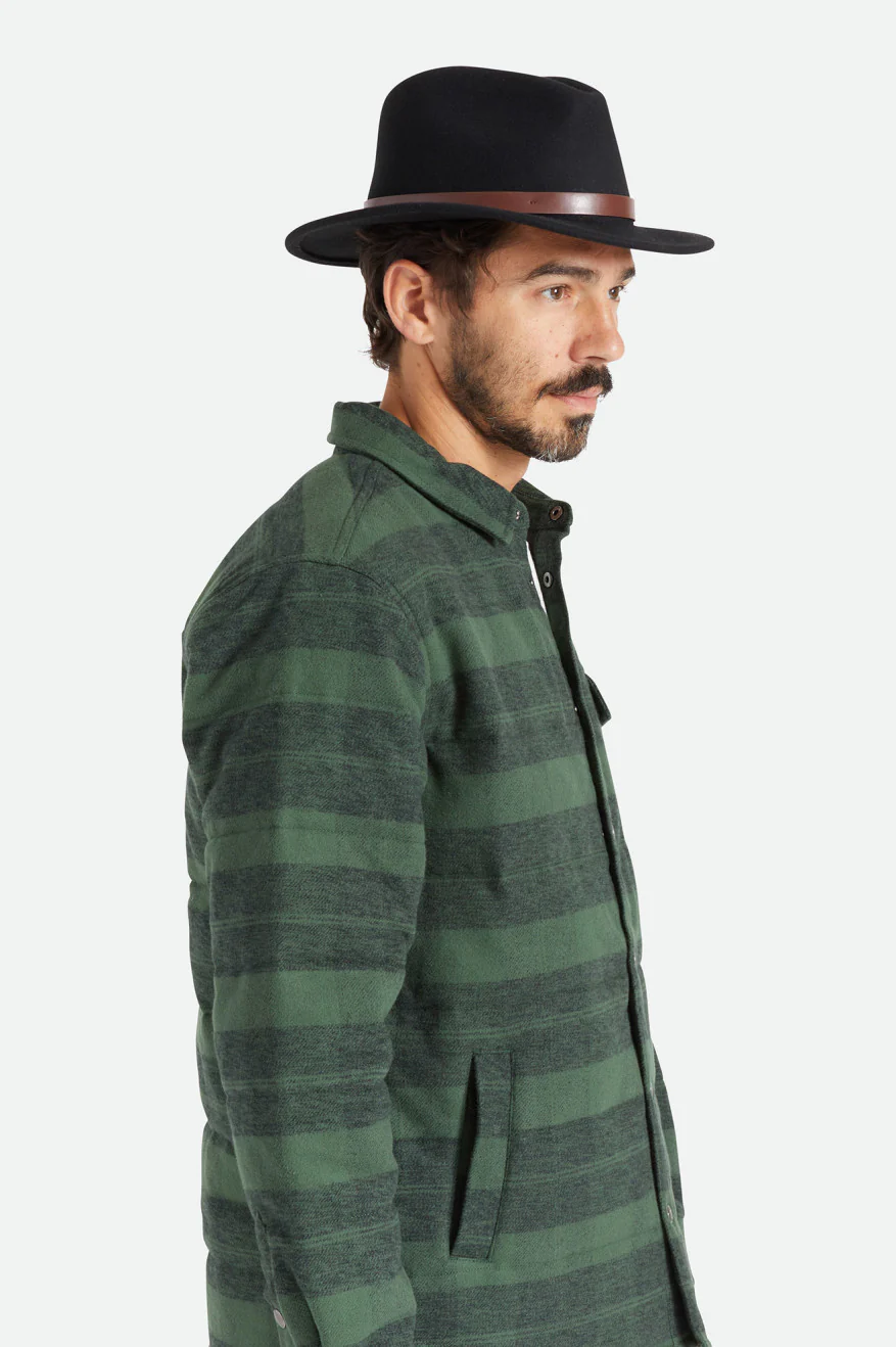 Brixton Messer  Fedora brunt band - 2