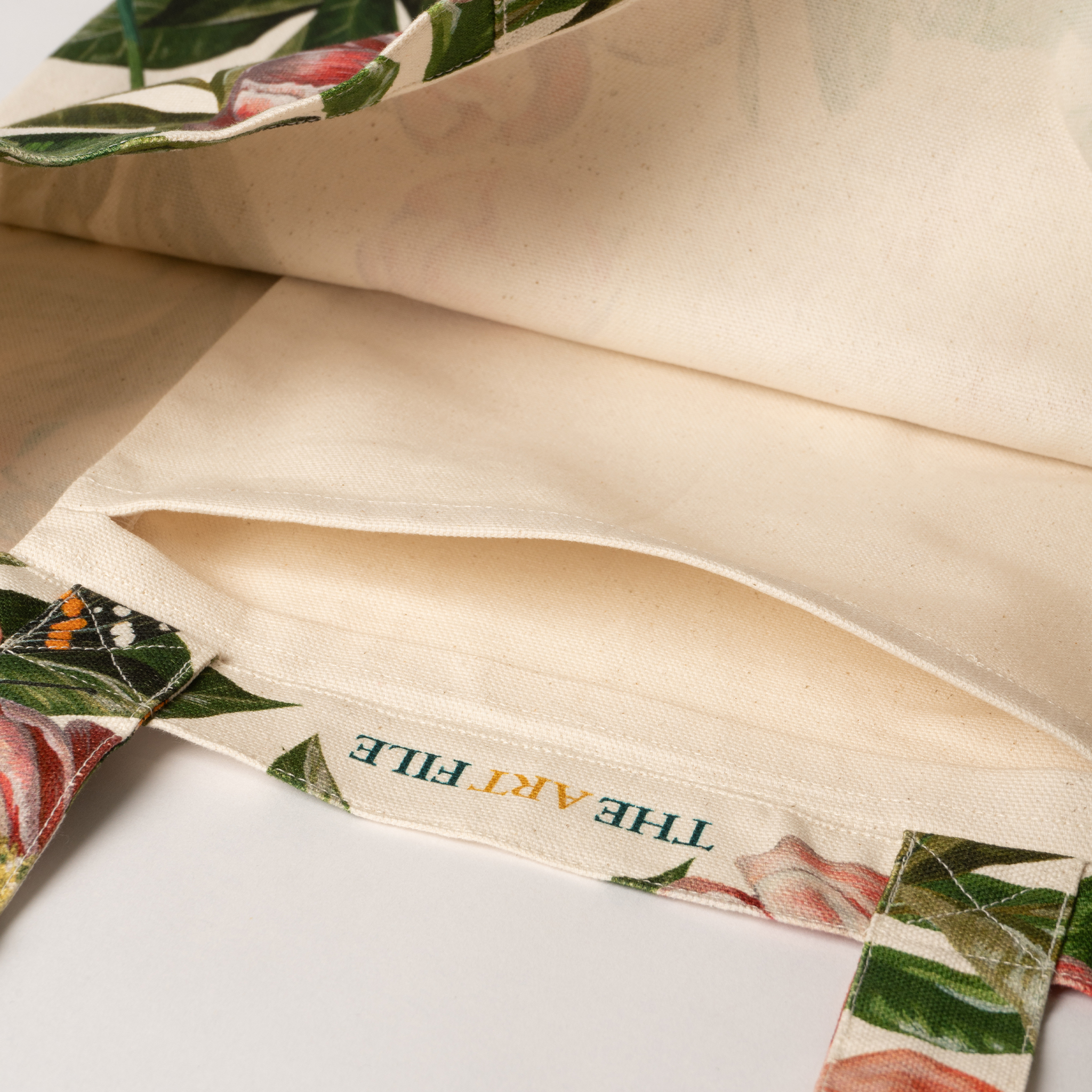 Butterfly & Flowers Tote - 4