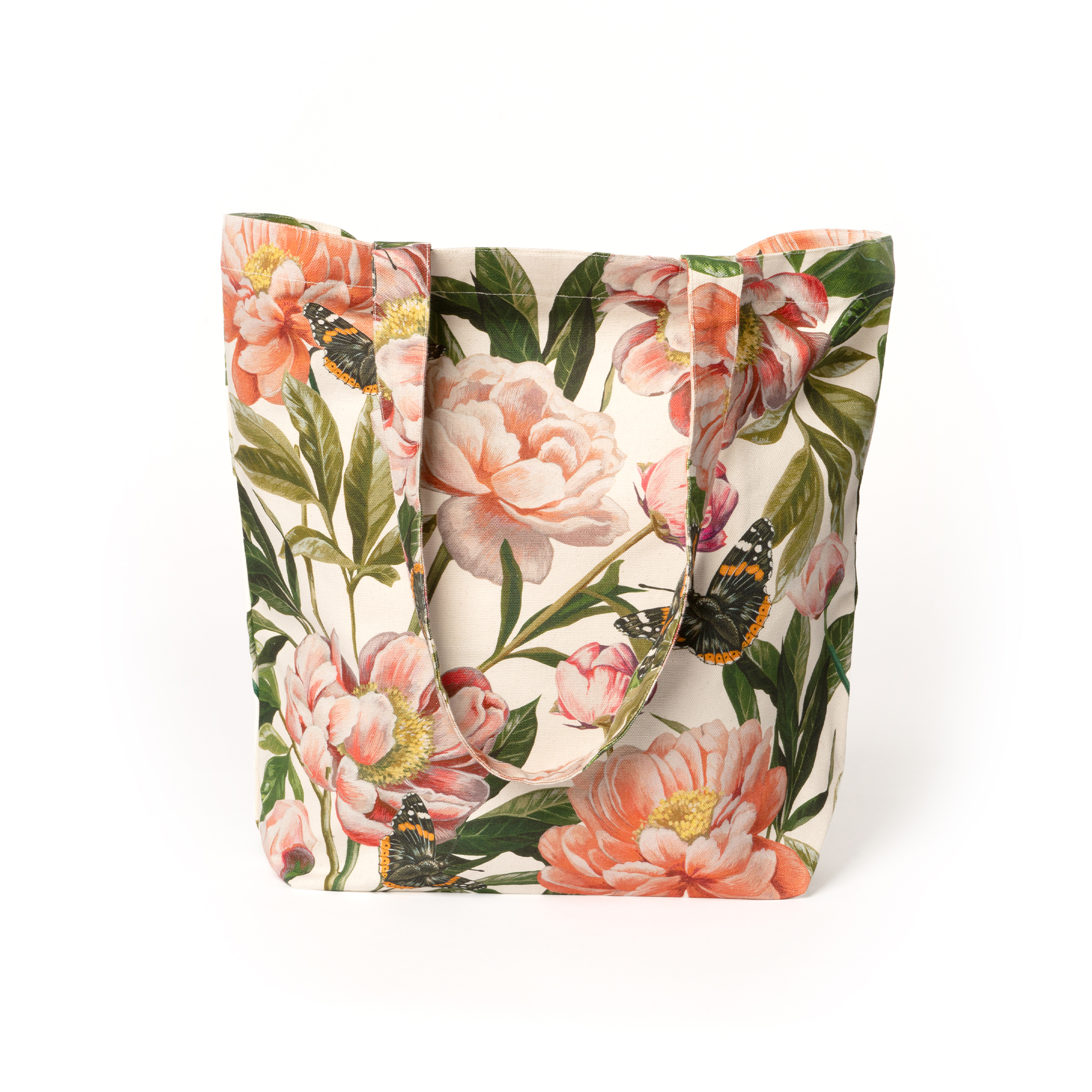 Butterfly & Flowers Tote - 3
