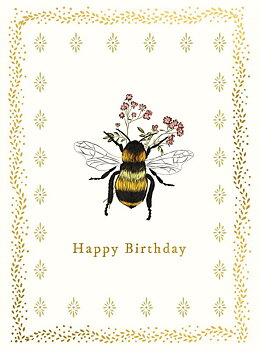 Birthday Bee, Greeting Card