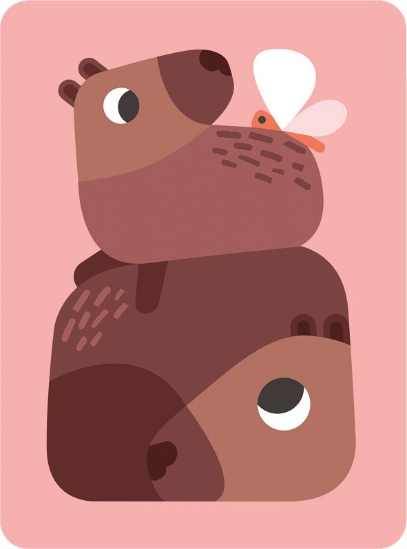 Capybara, Greeting Card